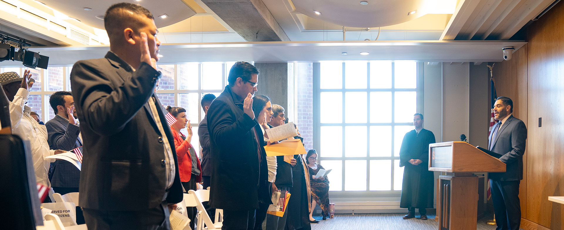 Pledge of Allegiance - Naturalization Ceremony