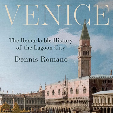 Photo of the cover of Dennis Romano's book Venice