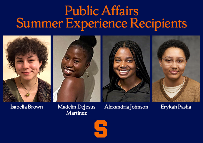 Maxwell Students Public Affairs Summer Experience